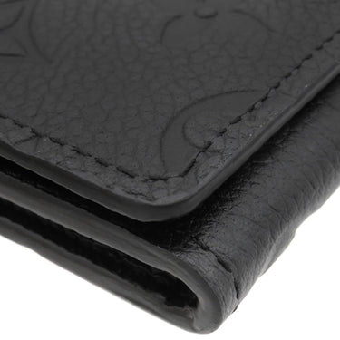 ルイヴィトン LOUIS VUITTON アンヴェロップ カルト ドゥ ヴィジット M58456 ノワール モノグラムアンプラント カードケース ゴールド金具 黒 名刺入れ