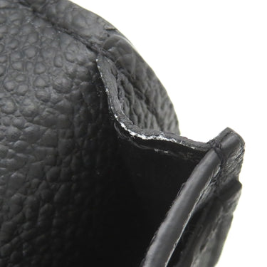 ルイヴィトン LOUIS VUITTON アンヴェロップ カルト ドゥ ヴィジット M58456 ノワール モノグラムアンプラント カードケース ゴールド金具 黒 名刺入れ