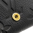 ルイヴィトン LOUIS VUITTON アンヴェロップ カルト ドゥ ヴィジット M58456 ノワール モノグラムアンプラント カードケース ゴールド金具 黒 名刺入れ