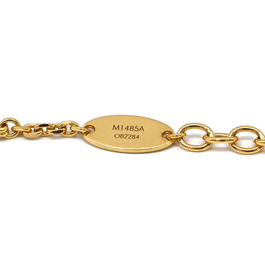 ルイヴィトン LOUIS VUITTON ブレスレット ブルーミング M4185A ゴールド GP ブレスレット LVサークル モノグラムフラワー