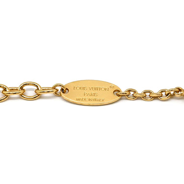 ルイヴィトン LOUIS VUITTON ブレスレット ブルーミング M4185A ゴールド GP ブレスレット LVサークル モノグラムフラワー