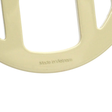 エルメス HERMES Hエキップ ノーティック セサミ×ブルー バッファローホーン レザー ラッカー ネックレス 茶 水色