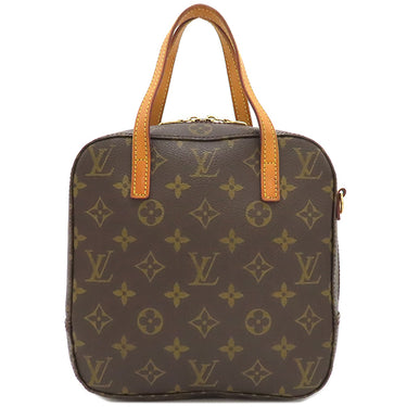 ルイヴィトン LOUIS VUITTON スポンティーニ M47500 モノグラム モノグラムキャンバス 2WAYバッグ ゴールド金具 茶 ショルダー