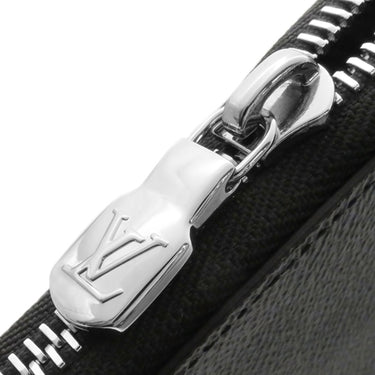 ルイヴィトン LOUIS VUITTON ジッピー ウォレット ヴェルティカル N63095 ダミエグラフィット ダミエグラフィットキャンバス 長財布 シルバー金具 黒 グレー ラウンドファスナー