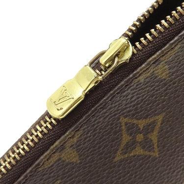 ルイヴィトン LOUIS VUITTON ポシェット アクセソワール M51980 モノグラム モノグラムキャンバス アクセサリーポーチ ゴールド金具 茶 ポーチ ハンドバッグ