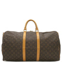 ルイヴィトン LOUIS VUITTON キーポル バンドリエール 55 M41414 モノグラム モノグラムキャンバス ボストンバッグ ゴールド金具 旅行 鍵・パドロック欠品