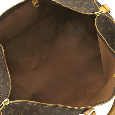 ルイヴィトン LOUIS VUITTON キーポル バンドリエール 55 M41414 モノグラム モノグラムキャンバス ボストンバッグ ゴールド金具 旅行 鍵・パドロック欠品