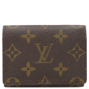 ルイヴィトン LOUIS VUITTON アンヴェロップ カルト ドゥ ヴィジット M62920 モノグラム モノグラムキャンバス 名刺入れ 茶 カードケース 定期入れ