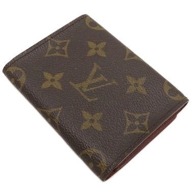 ルイヴィトン LOUIS VUITTON アンヴェロップ カルト ドゥ ヴィジット M62920 モノグラム モノグラムキャンバス 名刺入れ 茶 カードケース 定期入れ