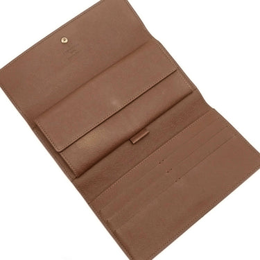 ルイヴィトン LOUIS VUITTON ポルトトレゾール インターナショナル M61215 モノグラム モノグラムキャンバス 長財布 ゴールド金具 茶 三つ折り