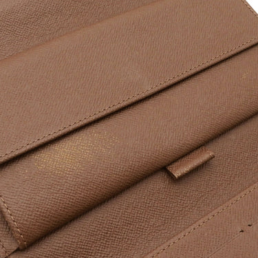 ルイヴィトン LOUIS VUITTON ポルトトレゾール インターナショナル M61215 モノグラム モノグラムキャンバス 長財布 ゴールド金具 茶 三つ折り