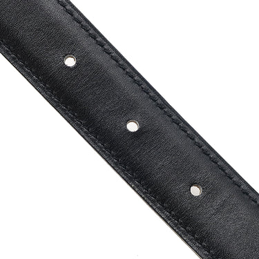 エルメス HERMES ミニコンスタンス Ｈ 75 ゴールド×ブラック クシュベル ボックスカーフ ＃72 ベルト ゴールド金具 リバーシブル