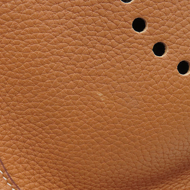 エルメス HERMES エヴリン1 GM ゴールド トリヨンクレマンス ショルダーバッグ シルバー金具 茶