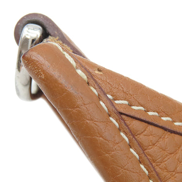 エルメス HERMES エヴリン1 GM ゴールド トリヨンクレマンス ショルダーバッグ シルバー金具 茶