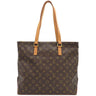 ルイヴィトン LOUIS VUITTON カバ メゾ M51151 モノグラム モノグラムキャンバス トートバッグ ゴールド金具 茶 肩掛け ショルダー