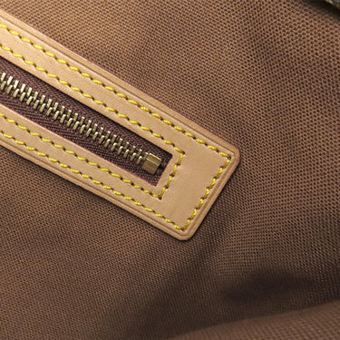 ルイヴィトン LOUIS VUITTON カバ メゾ M51151 モノグラム モノグラムキャンバス トートバッグ ゴールド金具 茶 肩掛け ショルダー