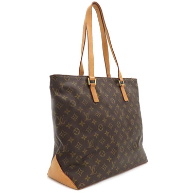 ルイヴィトン LOUIS VUITTON カバ メゾ M51151 モノグラム モノグラムキャンバス トートバッグ ゴールド金具 茶 肩掛け ショルダー