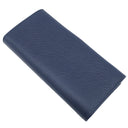 サルヴァトーレ・フェラガモ Salvatore Ferragamo ガンチーニ 二つ折り 224633 ブルー カーフ 長財布 ゴールド金具 青