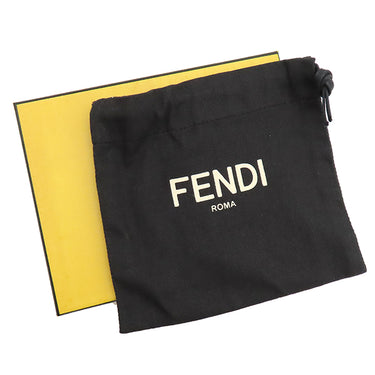 フェンディ FENDI ピコ バゲット 7AR906ADC8F0KUR ブラック ビーズ GP ポーチ ゴールド金具 黒 AirPodsホルダー