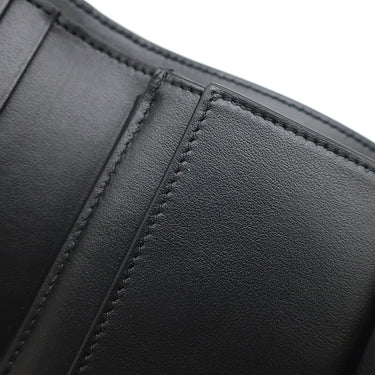 セリーヌ CELINE スモール フラップウォレット トリオンフ 10D783DPV38NO ブラック カーフ 三つ折り財布 ゴールド金具 黒