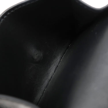 セリーヌ CELINE スモール フラップウォレット トリオンフ 10D783DPV38NO ブラック カーフ 三つ折り財布 ゴールド金具 黒