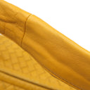 ボッテガヴェネタ BOTTEGA VENETA ホーボー イエロー レザー ハンドバッグ ガンメタル金具 黄色 肩掛け ワンショルダー
