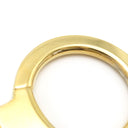 ルイヴィトン LOUIS VUITTON ポルトクレ シェンヌ パスティーユ M65386 ブラウン GP エナメル キーホルダー ゴールド金具 茶 LVロゴ キーリング