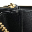 プラダ PRADA メタルロゴ ラウンドファスナー 1ML506 NERO サフィアーノレザー 長財布 ゴールド金具 黒 SAFFIANO METAL