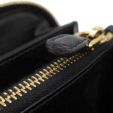 プラダ PRADA メタルロゴ ラウンドファスナー 1ML506 NERO サフィアーノレザー 長財布 ゴールド金具 黒 SAFFIANO METAL