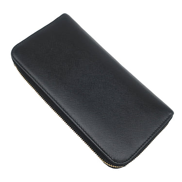 プラダ PRADA メタルロゴ ラウンドファスナー 1ML506 NERO サフィアーノレザー 長財布 ゴールド金具 黒 SAFFIANO METAL