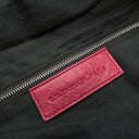 バレンシアガ BALENCIAGA ザ ジャイアント ミッドデイ 207806 レッド レザー ハンドバッグ シルバー金具 エディターズバッグ 赤