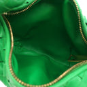 ボッテガヴェネタ BOTTEGA VENETA ミニ ジョディ 651876VCPP53802 グリーン レザー ハンドバッグ ゴールド金具 緑