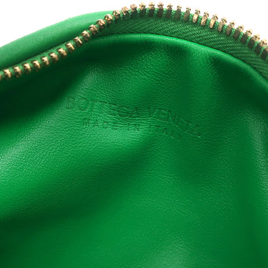 ボッテガヴェネタ BOTTEGA VENETA ミニ ジョディ 651876VCPP53802 グリーン レザー ハンドバッグ ゴールド金具 緑