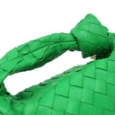 ボッテガヴェネタ BOTTEGA VENETA ミニ ジョディ 651876VCPP53802 グリーン レザー ハンドバッグ ゴールド金具 緑