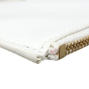 セリーヌ CELINE ティーン サプル クラシック パニエ 115802FF7 ベージュ×ホワイト ラフィア レザー 2WAYバッグ ゴールド金具 カゴバッグ バスケット ストローバッグ