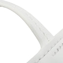 セリーヌ CELINE ティーン サプル クラシック パニエ 115802FF7 ベージュ×ホワイト ラフィア レザー 2WAYバッグ ゴールド金具 カゴバッグ バスケット ストローバッグ