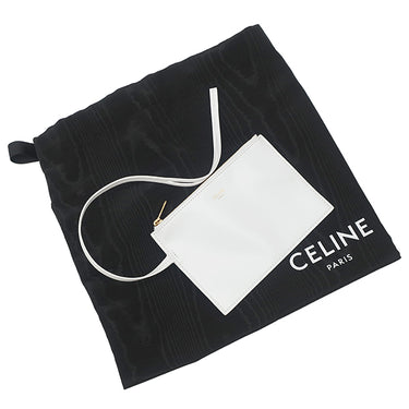 セリーヌ CELINE ティーン サプル クラシック パニエ 115802FF7 ベージュ×ホワイト ラフィア レザー 2WAYバッグ ゴールド金具 カゴバッグ バスケット ストローバッグ