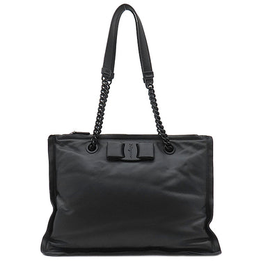 サルヴァトーレ・フェラガモ Salvatore Ferragamo ヴィヴァ ボウ バッグ ブラック レザー ショルダーバッグ ブラック金具 黒 肩掛け トート