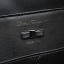 サルヴァトーレ・フェラガモ Salvatore Ferragamo ヴィヴァ ボウ バッグ ブラック レザー ショルダーバッグ ブラック金具 黒 肩掛け トート