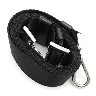 プラダ PRADA ドローストリング ショルダーバッグ NERO ナイロン ショルダーバッグ シルバー金具 黒 三角ロゴ