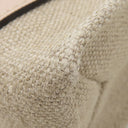 クロエ Chloe リネン製 Woody ミニトートバッグ CHC22AP237I266J5 セメントピンク リネン リネンキャンバス シャイニーカーフスキン 2WAYバッグ ハンドバッグ ショルダー