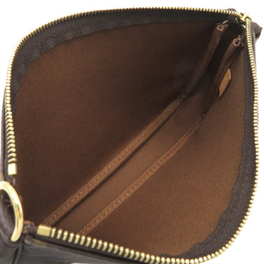 ルイヴィトン LOUIS VUITTON ポシェット アクセソワール M51980 モノグラム モノグラムキャンバス アクセサリーポーチ ゴールド金具 茶 ポーチ ハンドバッグ