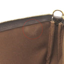 ルイヴィトン LOUIS VUITTON ポシェット アクセソワール M51980 モノグラム モノグラムキャンバス アクセサリーポーチ ゴールド金具 茶 ポーチ ハンドバッグ