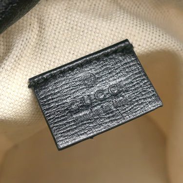 グッチ GUCCI ホースビット 1955 バケットバッグ 649852 ベージュ×ブラック レザー ウイッカー ハンドバッグ ゴールド金具 カゴバッグ