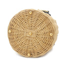 グッチ GUCCI ホースビット 1955 バケットバッグ 649852 ベージュ×ブラック レザー ウイッカー ハンドバッグ ゴールド金具 カゴバッグ