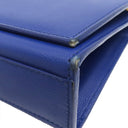 サンローラン SAINT LAURENT ケイト ミディアム 364021 ブルー レザー ショルダーバッグ ゴールド金具 Kate 青 YSL チェーンショルダー