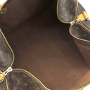 ルイヴィトン LOUIS VUITTON キーポル バンドリエール 55 M41414 モノグラム モノグラムキャンバス ボストンバッグ ゴールド金具 茶 ネームタグ/ポワニエ/鍵/パドロック欠品