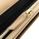 シャネル CHANEL CCフィリグリー AP0250 ベージュ×ブラック キャビアスキン チェーンウォレット ゴールド金具 チェーンショルダー