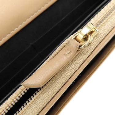 シャネル CHANEL CCフィリグリー AP0250 ベージュ×ブラック キャビアスキン チェーンウォレット ゴールド金具 チェーンショルダー