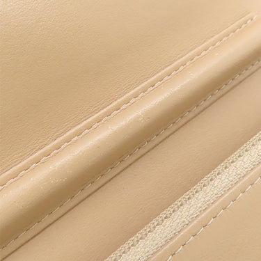 シャネル CHANEL CCフィリグリー AP0250 ベージュ×ブラック キャビアスキン チェーンウォレット ゴールド金具 チェーンショルダー